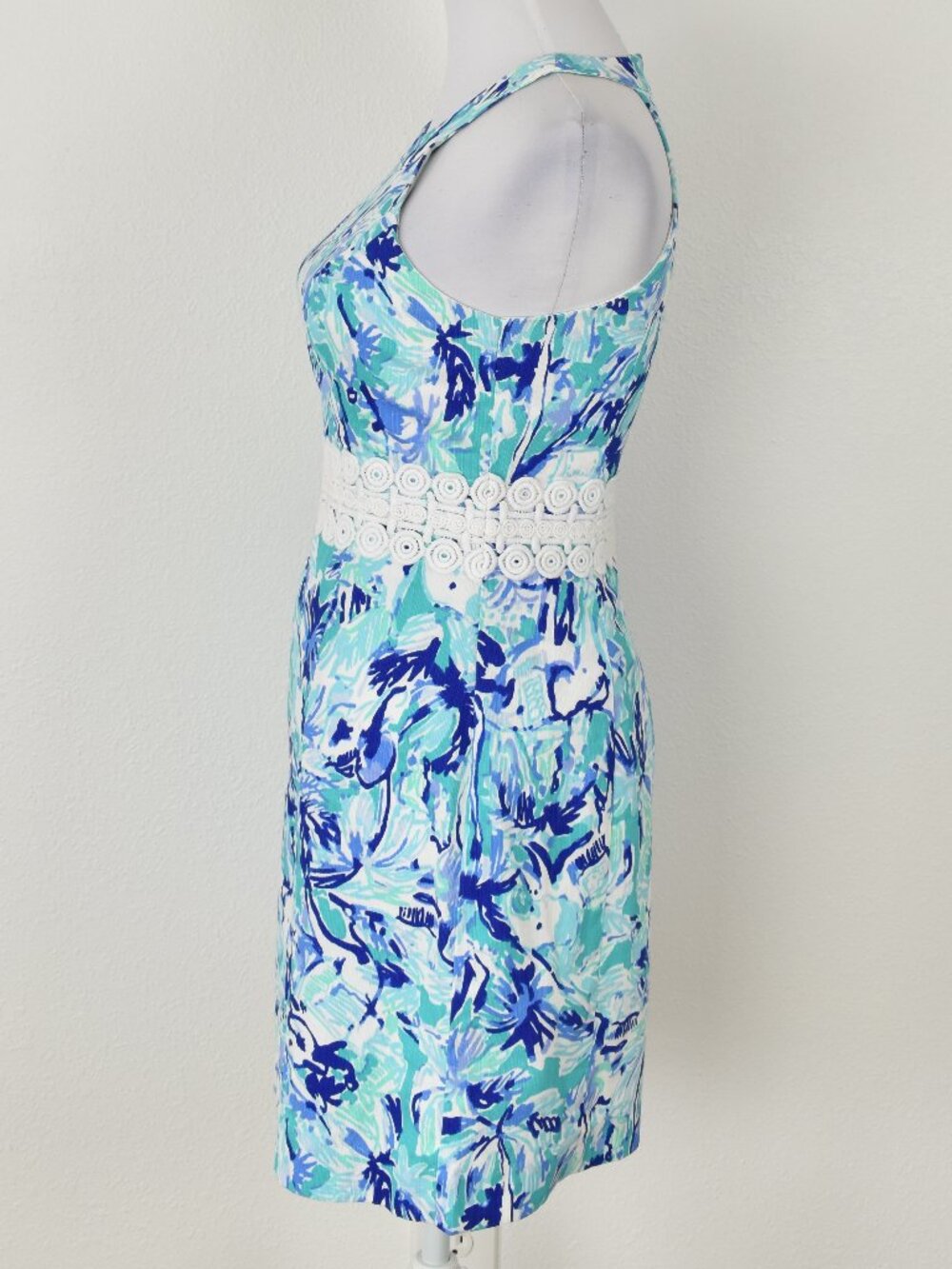 Lilly Pulitzer Ashlyn Shift Dress Elephant Appeal - 0 - Picture 6 of 10